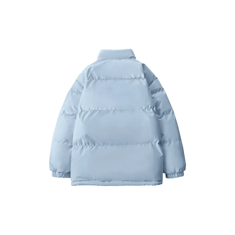 Warrior Ride The Wind Collection Open Ended Smile Collection Puffer Jacket Unisex-6