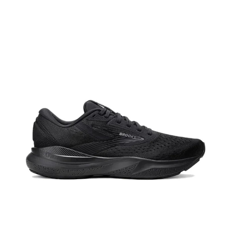 Brooks Adrenaline GTS Anti Slip Wear Resistant Low Top Casual Running Shoes Men's Black-1