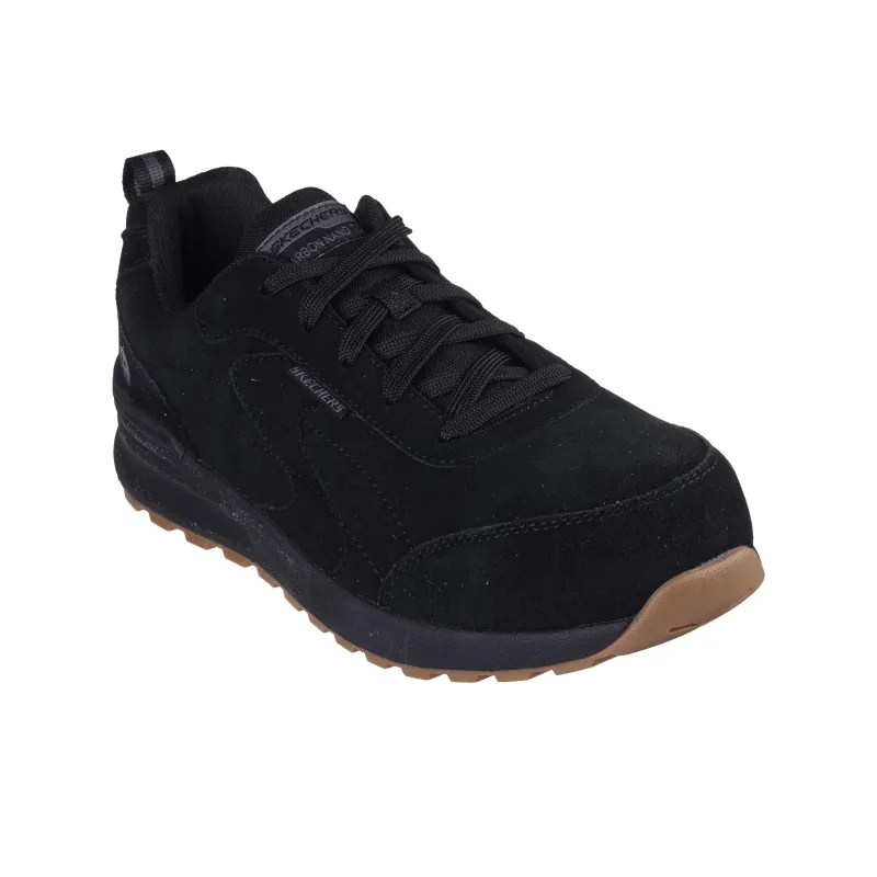 Skechers Work Anti-Slip Wear-Resistant Low-Top Casual Shoes Men's Black-2