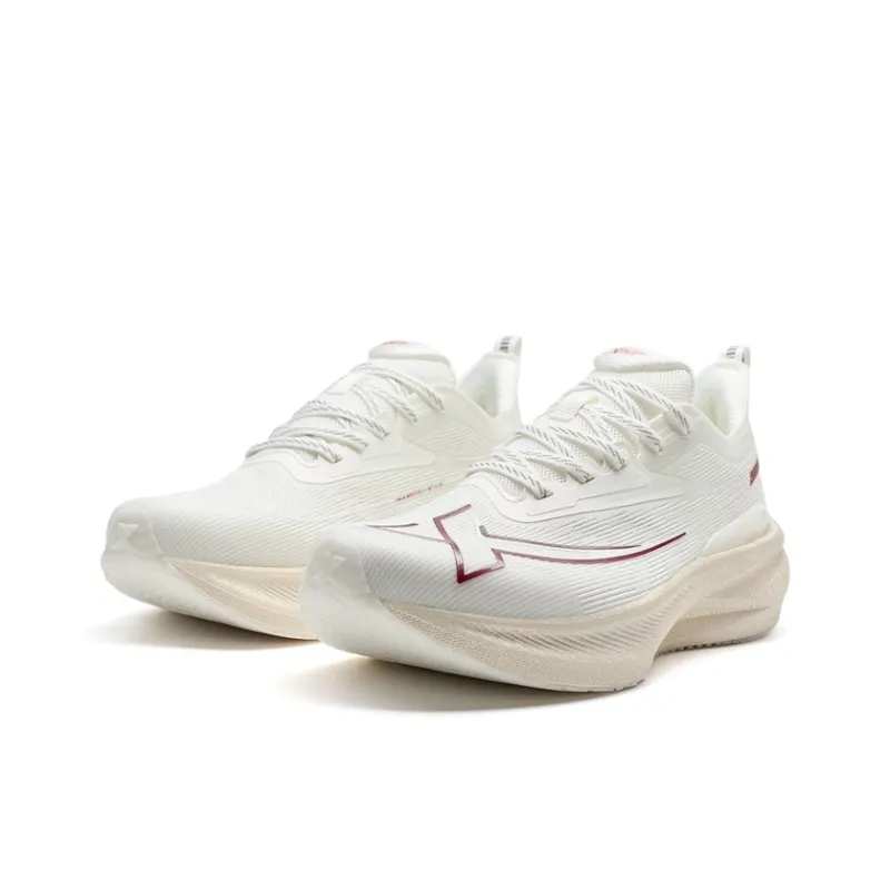 XTEP Two Thousand Kilometers 2.0 Anti Slip Wear Resistant Low Top Running Shoes Women's Running Preppy-3