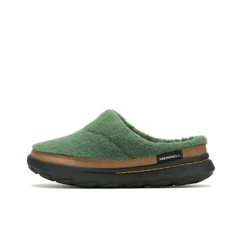 MERRELL Hut Moc 2 Abrasion Resistant Slip Resistant Wrap toe Slippers Men's Green
