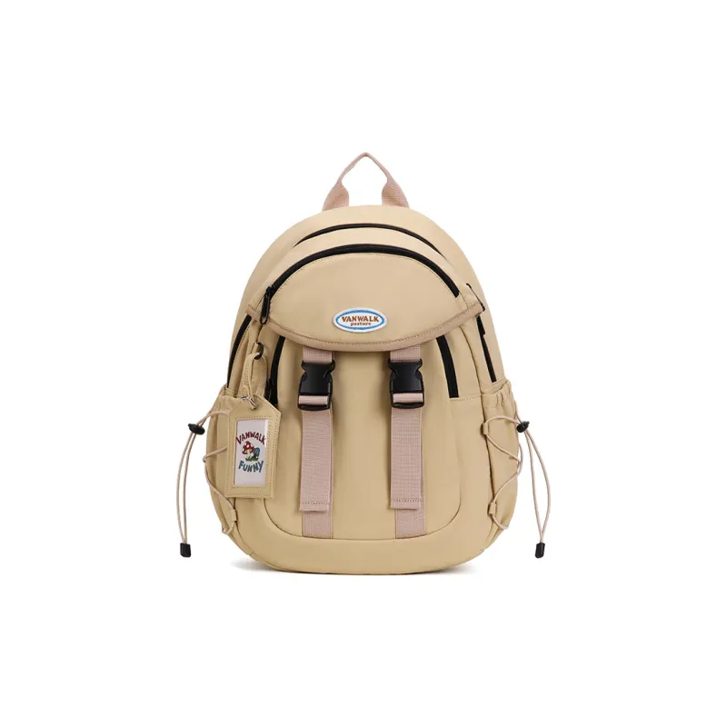 VANWALK Nylon Backpack Regular Unisex Multicolor-4