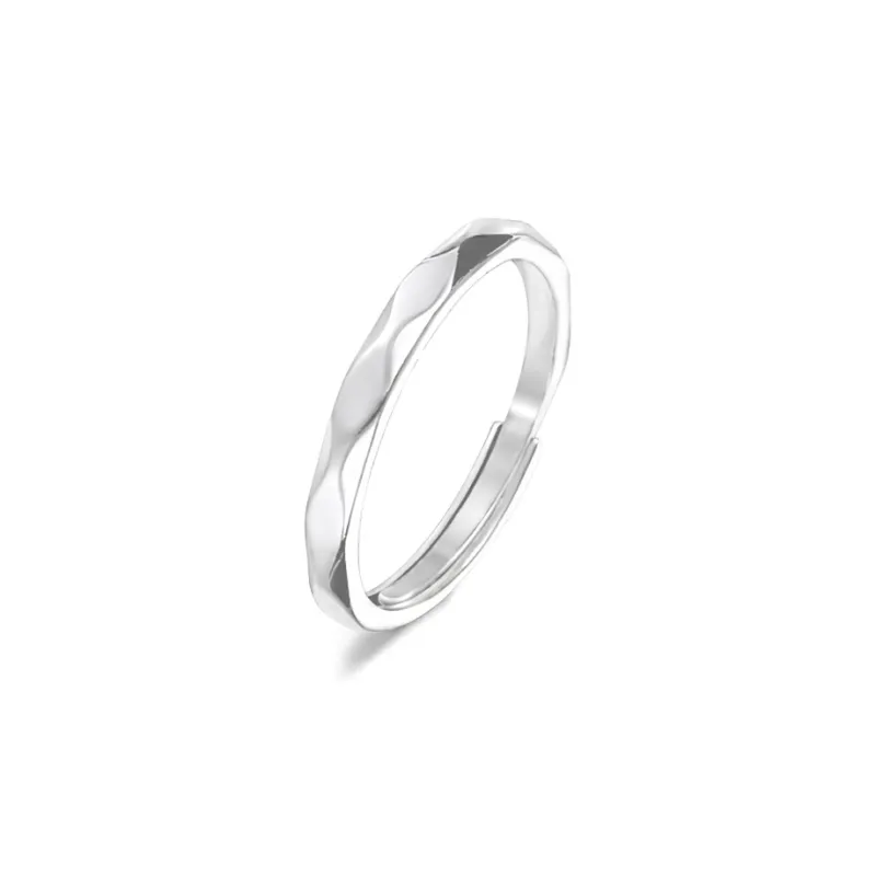 FORCHI Sterling Silver Rings Unisex-7