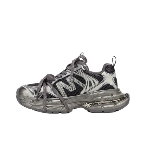 GG CC Low Top Chunky Sneakers Women's Silver