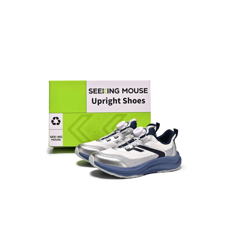 SEEKING MOUSE Slip-Resistant Cushioning Wear-Resistant Breathable Kids' Running Shoes Kids'-12