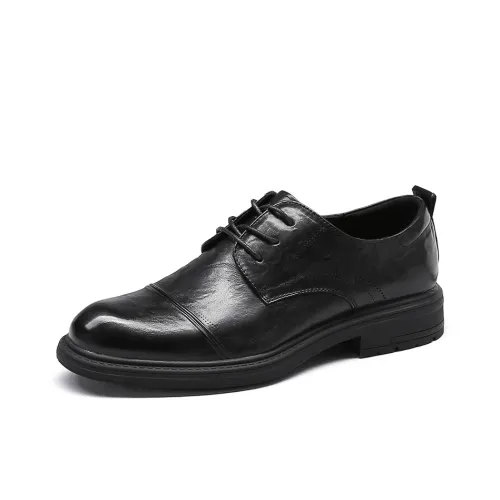 Spider King Dress Shoes Men's Black