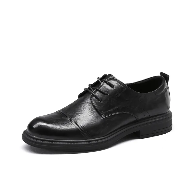 Spider King Dress Shoes Men's Black-0