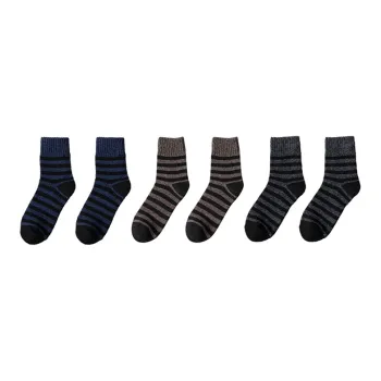 Cotton Gene Mid Calf Socks Men's Combo Set