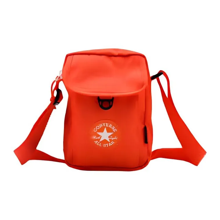 Converse Polyester Shoulder Bag Crossbody Bag Regular Unisex Orange Red-1