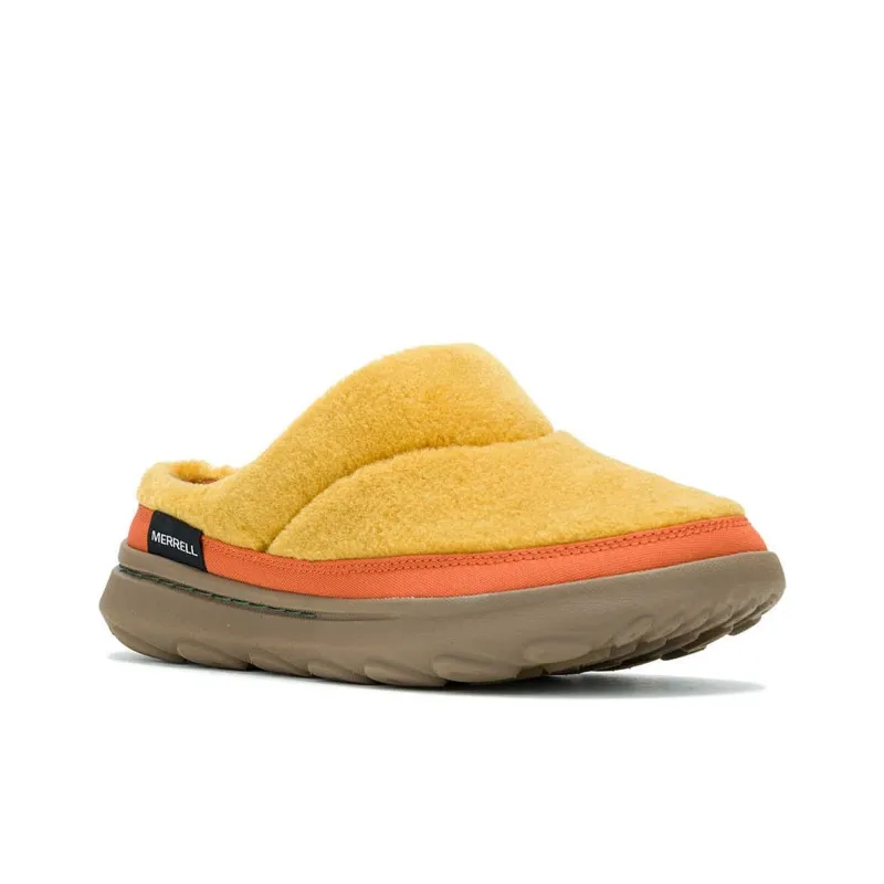 MERRELL Hut Moc 2 Abrasion-Resistant Slip-Resistant Wrap-toe Slippers Men's Yellow-2