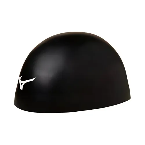 Mizuno Swimming Caps Liquid Silicone Swimming Pool Unisex Black