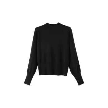 Late White Knitwear Women's Black