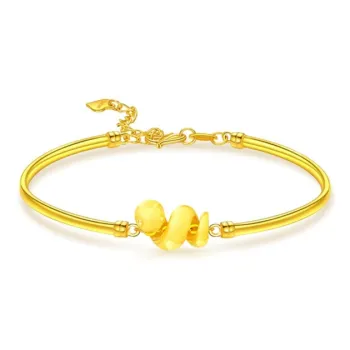 KING TAI SANG Gold Bracelet Women's