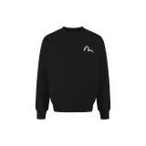 EVISU Sweatshirts Men Black