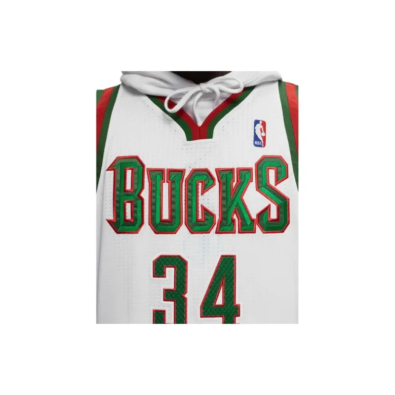 Mitchell Ness Basketball Jerseys Unisex White-4