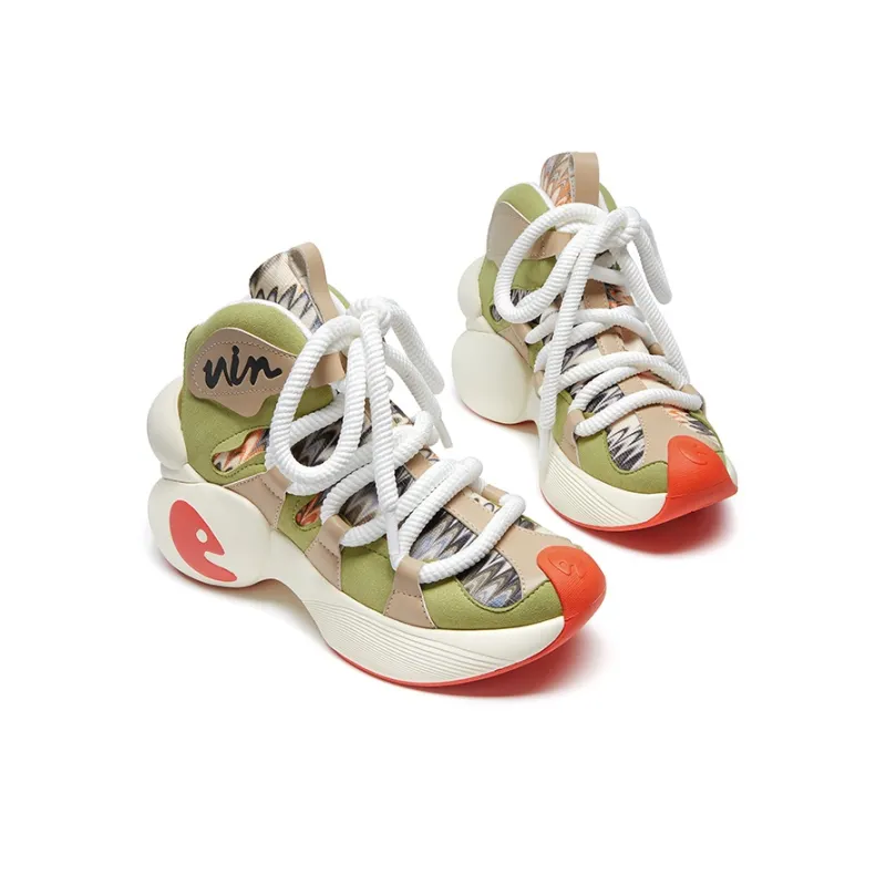 U.IN Bilbao High Top Chunky Sneakers Women's-32