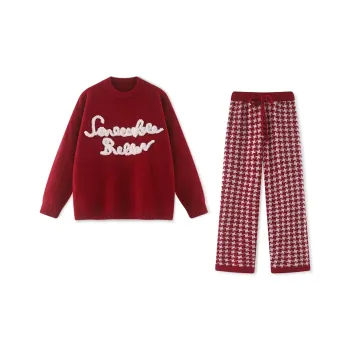 Beast's Secret Pajama Set Women's Red