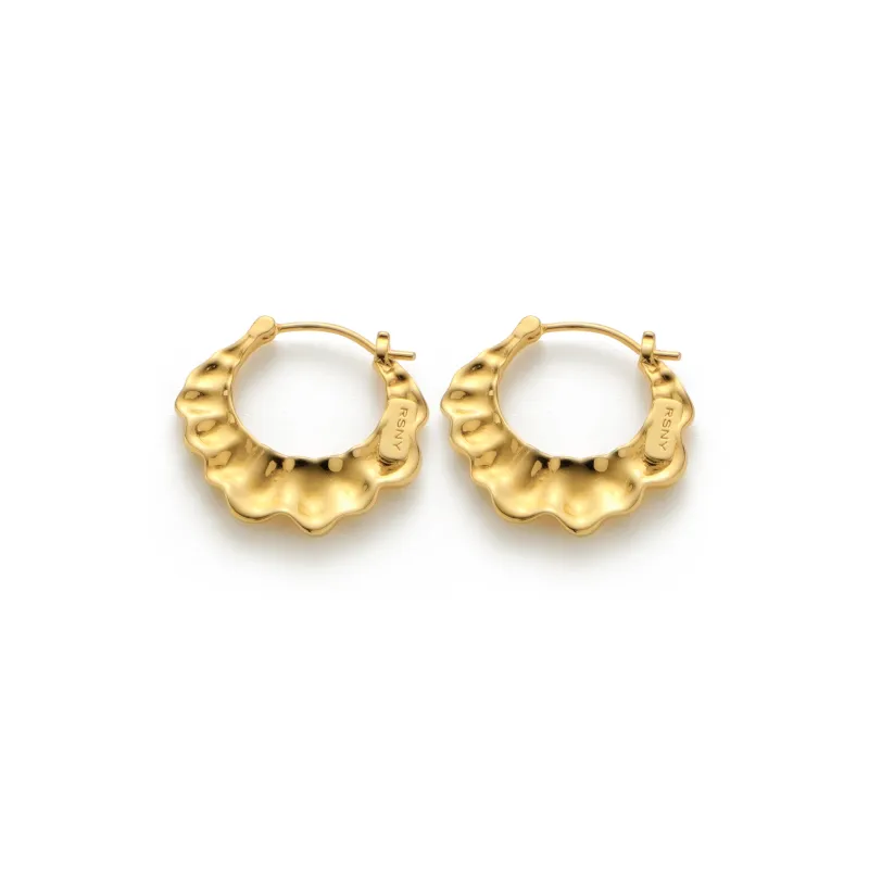 RSNY Gold Plated Copper Earrings Women's-0