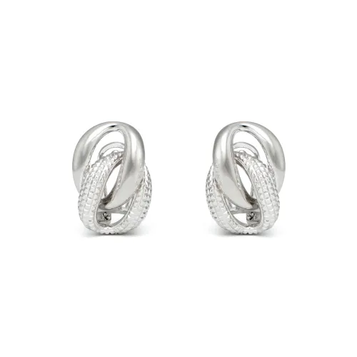 RSNY Gold Plated Copper Stud Earrings Women's