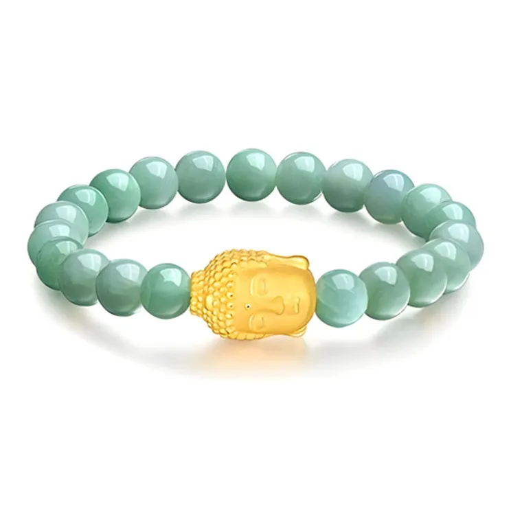 KING TAI SANG Glutinous Jade Bracelets Unisex-10
