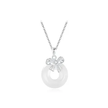 TIANJUE Chalcedony Necklaces Unisex