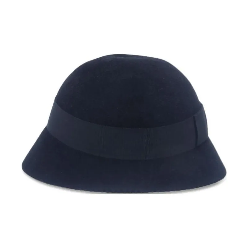 CHANEL 1990 2000 Felt Bucket Hat-1