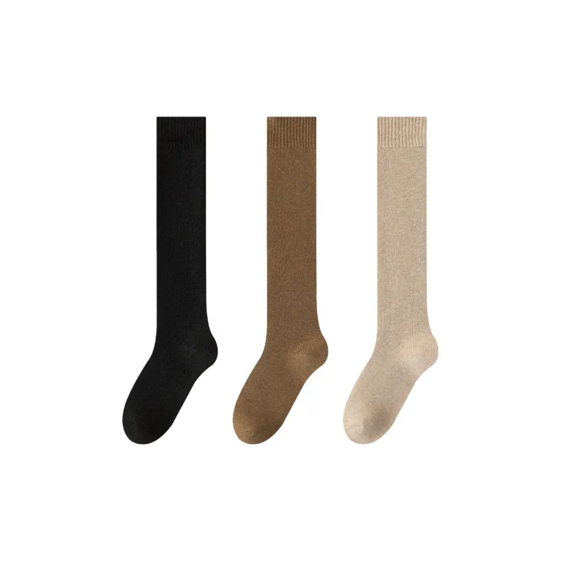 MIIOW Knee High Socks Women's 3 Pack-3