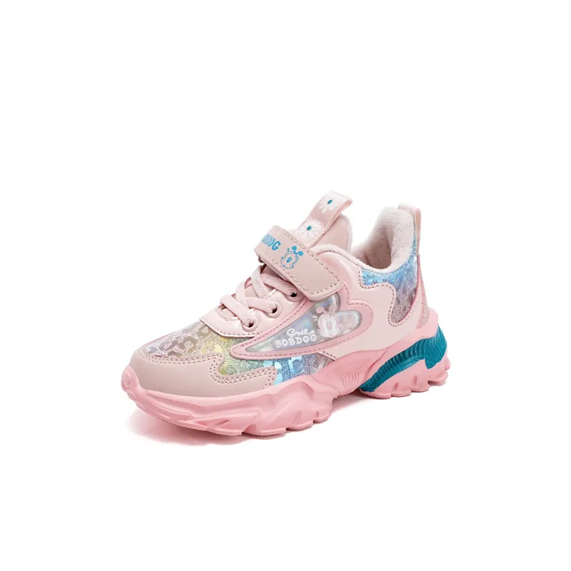 BOBDOG Anti Slip Cushioning Warm Low Top Kids' Running Shoes Kids'-4