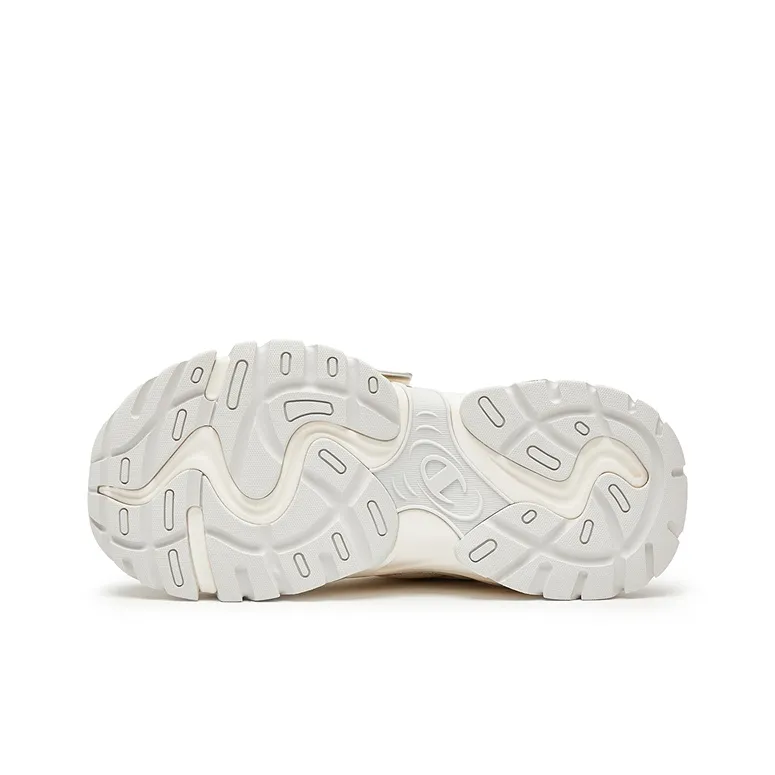 Champion Low-Top Chunky Sneakers Unisex Cream White/Champion Blue-4
