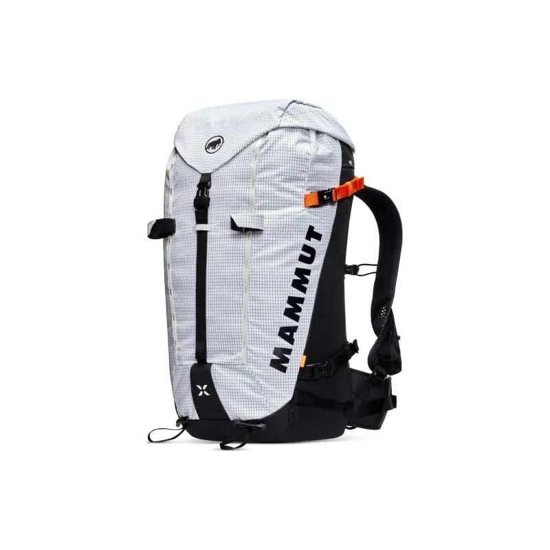 MAMMUT Polyamide Outdoor Mountaineering Bag Backpack Regular Unisex Black & White-1