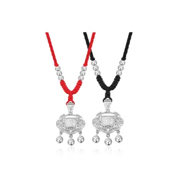 Chongqing Gold Store S999 Fine Silver Necklaces Unisex