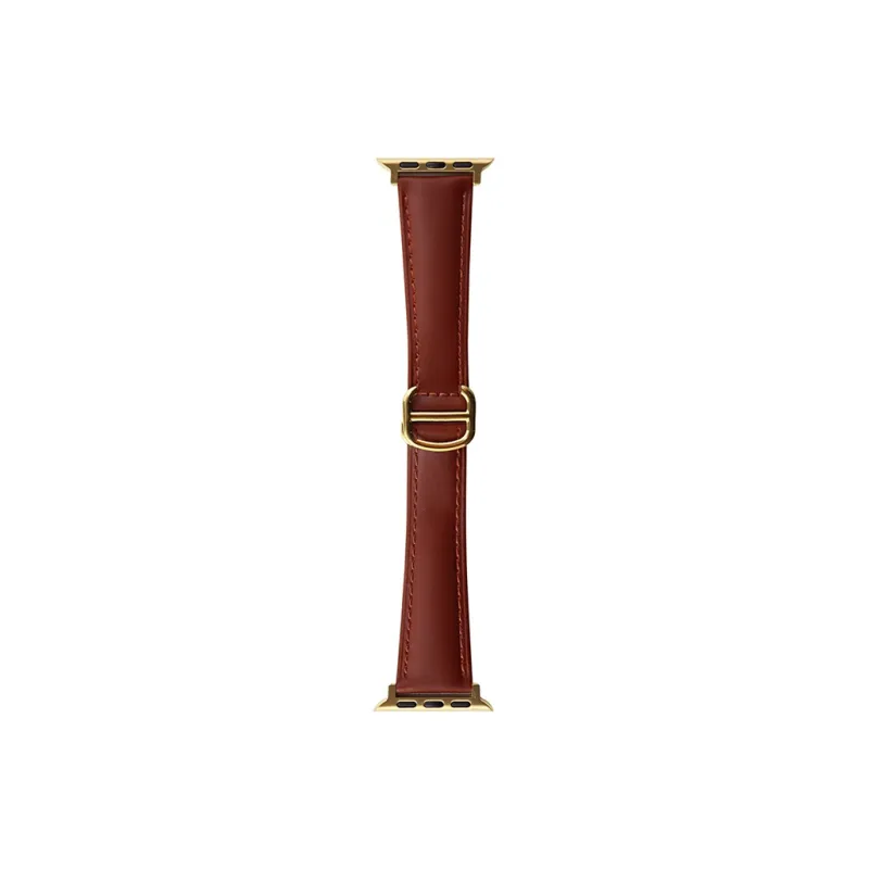 MSSM Watch Band Apple Compatibility Genuine Leather Material-3