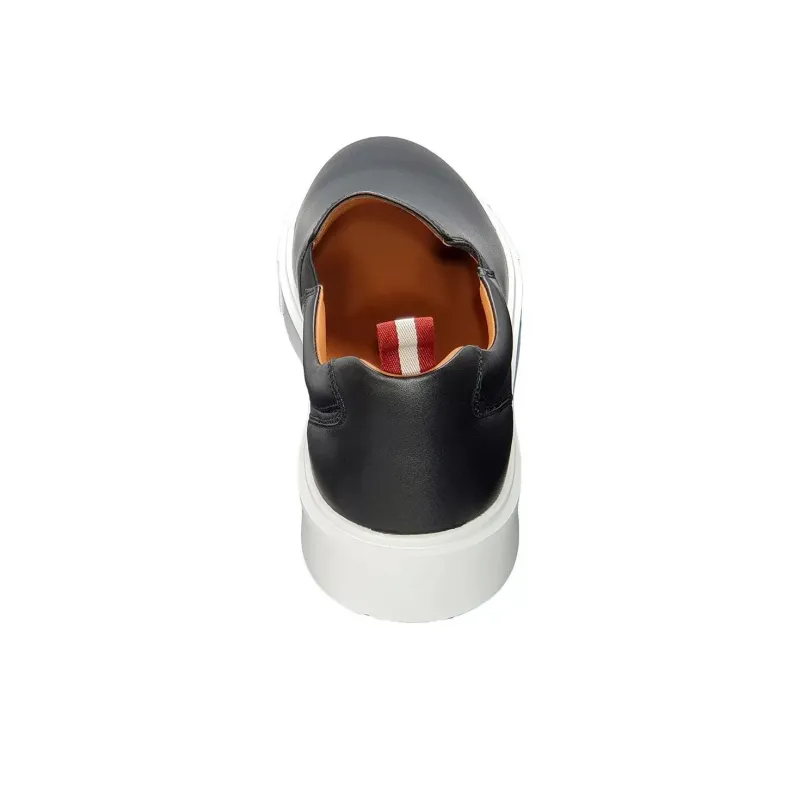 BALLY Charles Low Top Skateboard Shoes Men's Black-5