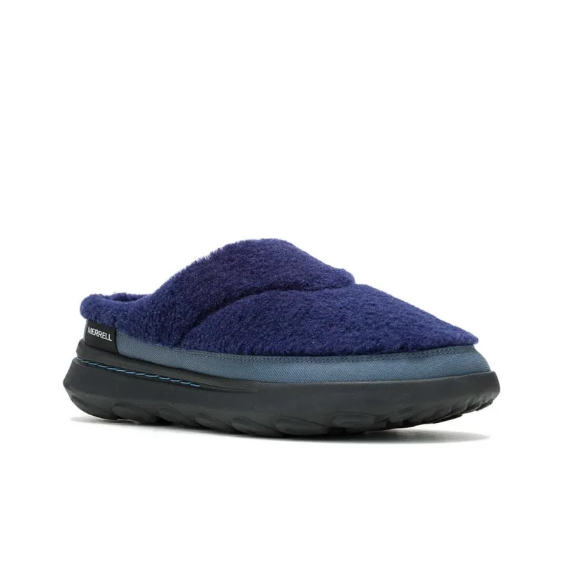 MERRELL Hut Moc 2 Abrasion-Resistant Slip-Resistant Wrap-toe Slippers Men's Blue-2
