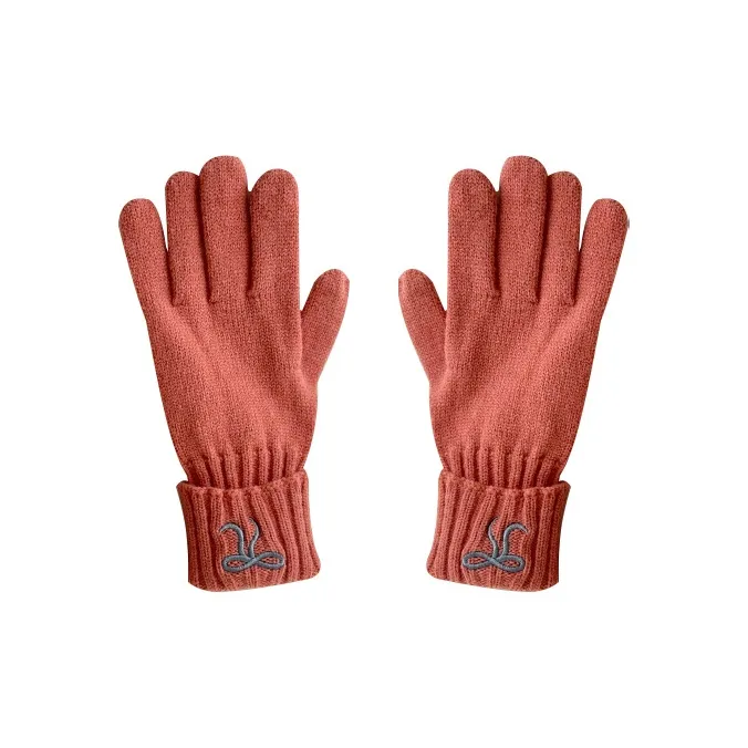 MUSTKOO Knitted Fabric Knit Gloves Women's-7