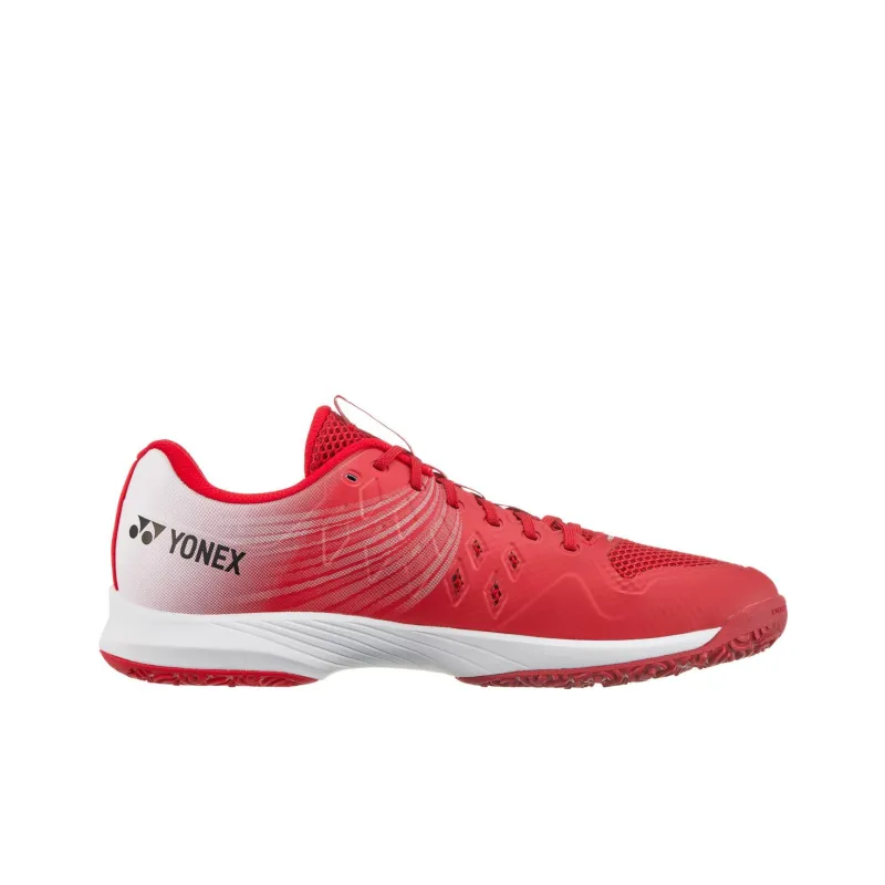 YONEX Low Top Tennis Shoes Unisex Red White-1