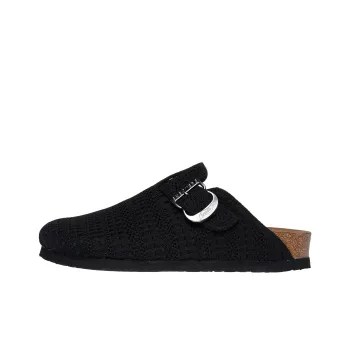 Skechers Relaxed Fit Odor Resistant, Abrasion Resistant Closed Toe Slippers Women's Black