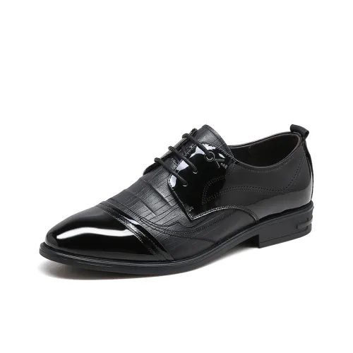 Spider King Dress Shoes Men's Black