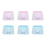 6 Pack (3 Light Pink+3 Grass Green)