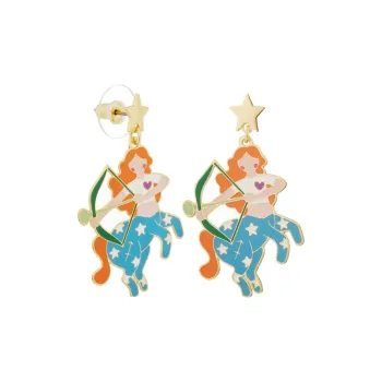 LES NEREIDES Gold Plated Earrings Women's Multicolor