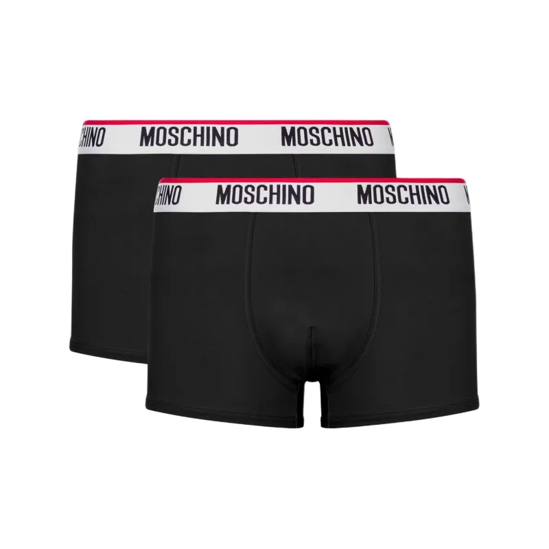 MOSCHINO Underpants Men's 2 Pack Black-0