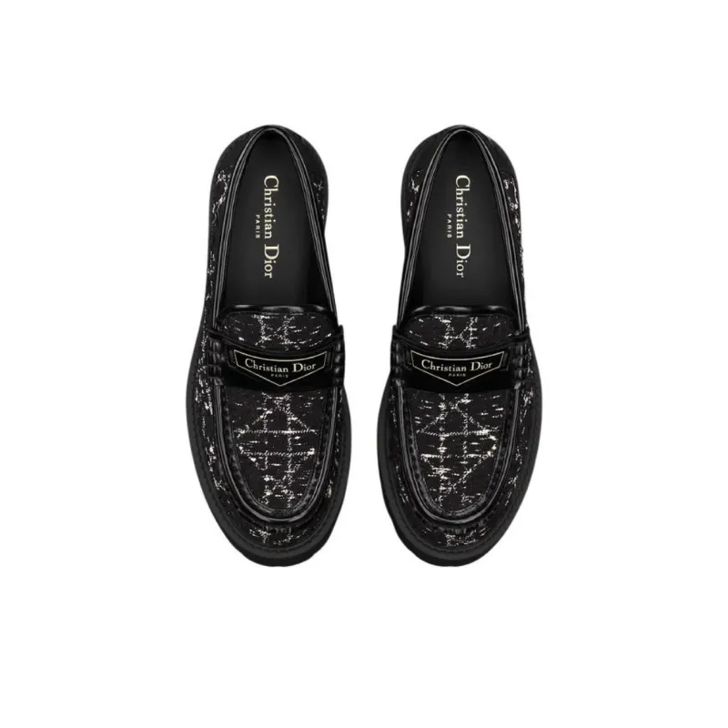 DIOR Boy Loafers 5.5cm Women's Black-3