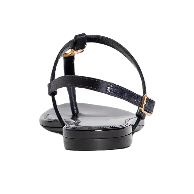 SAINT LAURENT Cassandra Satin Sandals-4