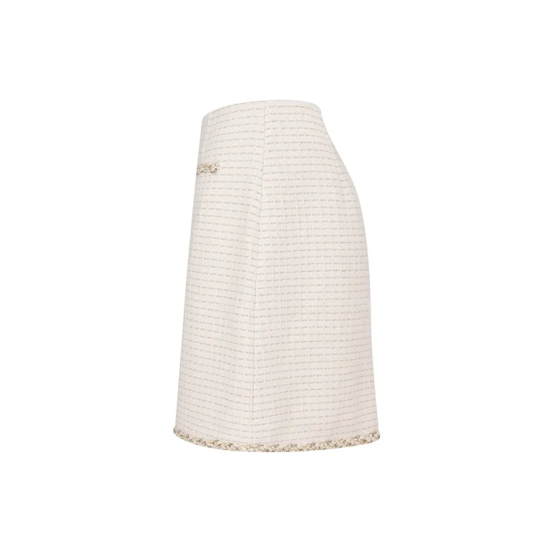 RARE Casual Short Skirts Women's Beige-1