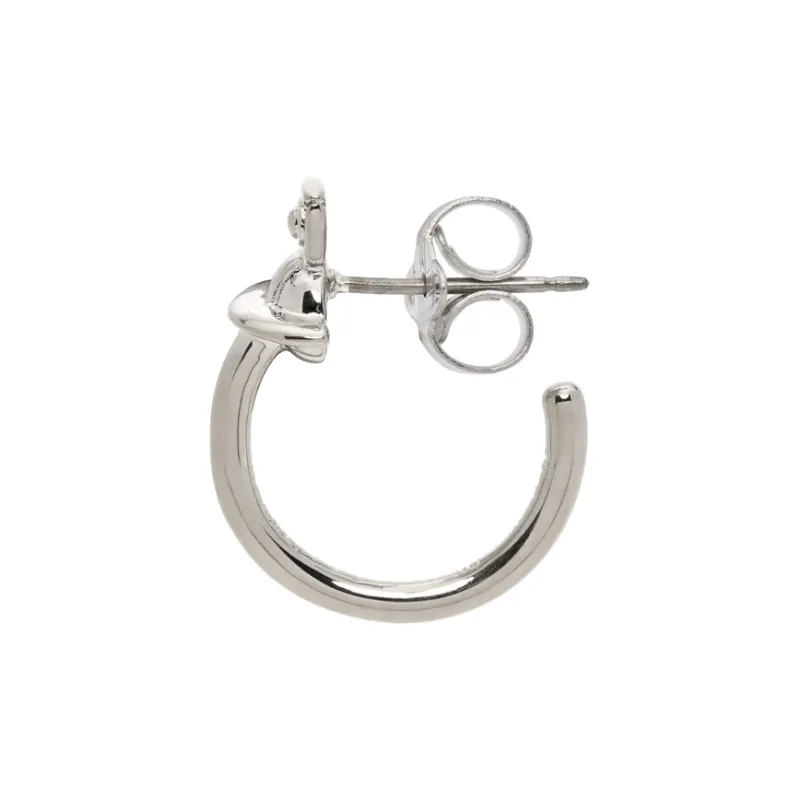 Vivienne Westwood Brass Earrings Unisex Silver-2