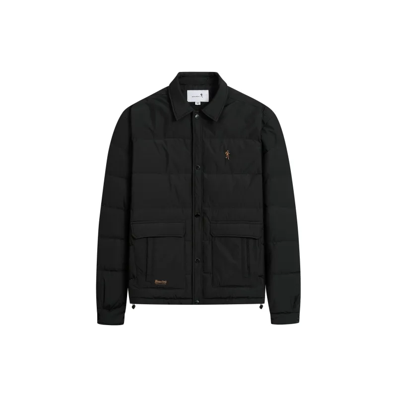 Dance With Wolves Down Jacket Men's Black-1