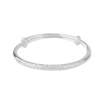 CUTE DAME 999 Fine Silver Sterling Silver Bracelets Women's Silver