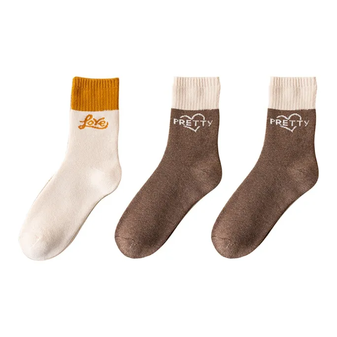 Cotton Gene Mid Calf Socks Women's Combo Set-8