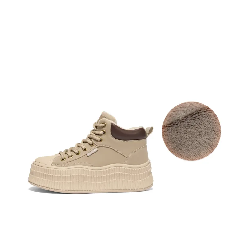BELLE Thermal High Top Skateboard Shoes Women's-0