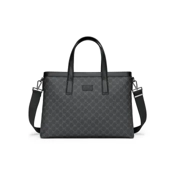 FAIRWHALE Artificial Leather Shoulder Bag Crossbody Bag Handbag Regular Men's Black
